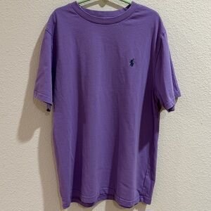Polo by Ralph Lauren Boy's Tee in Purple Size M(10-12)